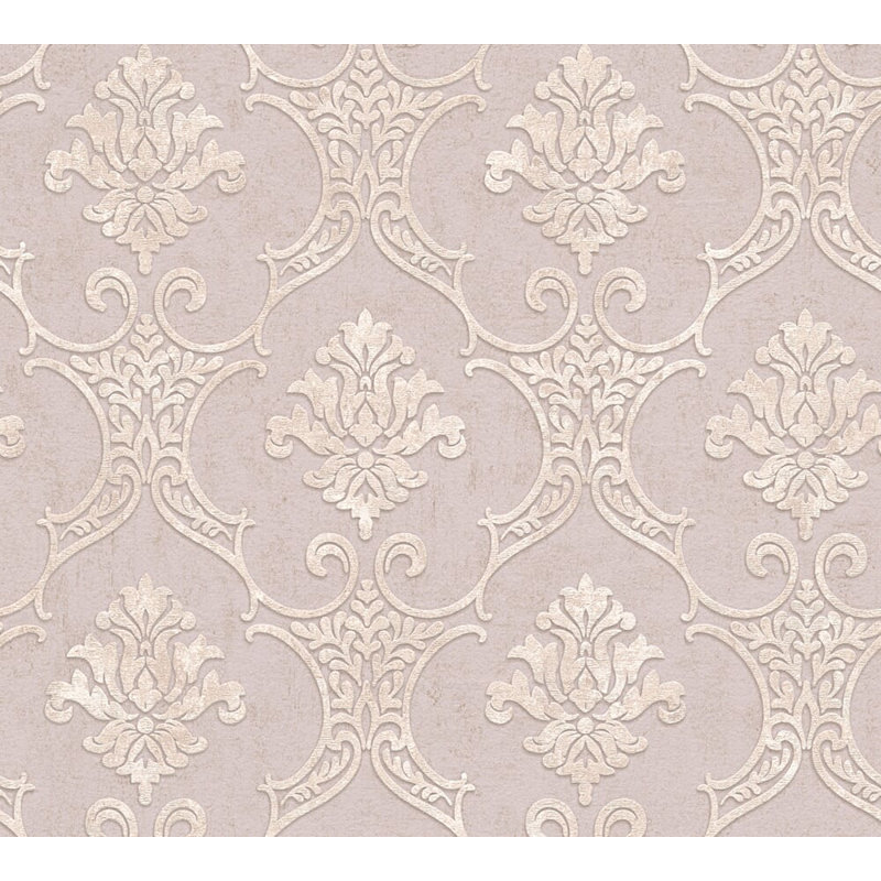 lanning baroque modern 33 l x 21 w damask wallpaper roll