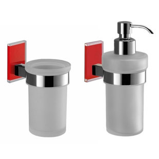Go to store & view more images Gedy by Nameeks Maine 2-Piece Bathroom Accessory Set