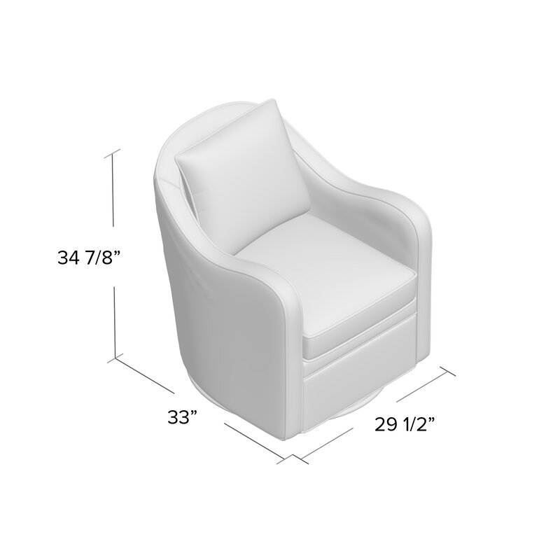 loftus swivel armchair