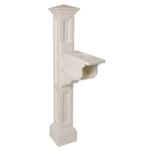 Charleston Plus 5 Ft. H In-Ground Decorative Mail Post