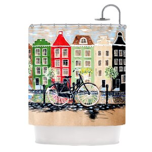 Bicycle Shower Curtain