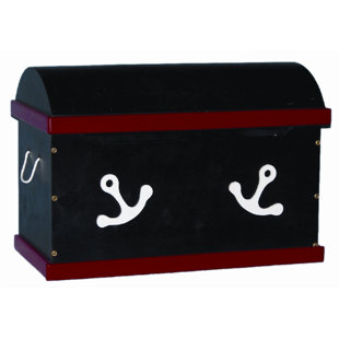 Pirate Treasure Chest Toy Box Wayfair Pirate Toy Chest