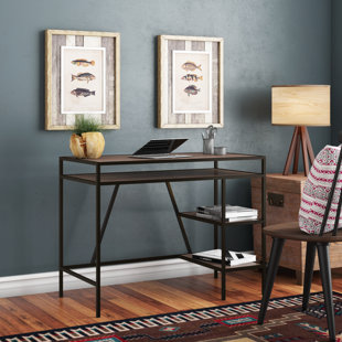 Go to store & view more images Politte Rectangular Writing Desk by Union Rustic