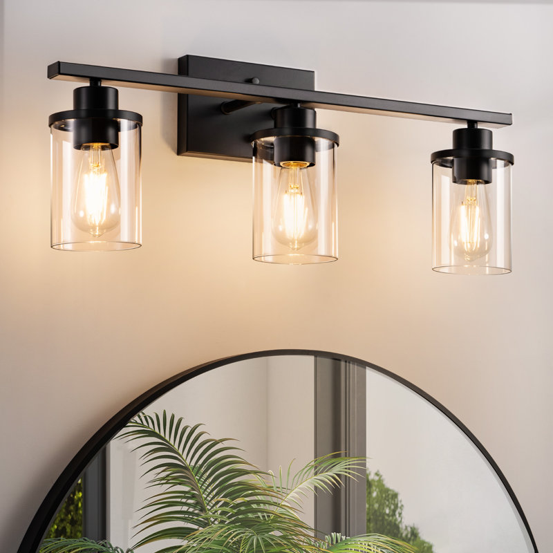 Beaudette 3 - Light Vanity Light Finish: Matte Black