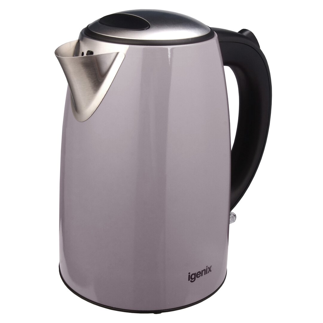 1.7L Stainless Steel Electric Kettle gray