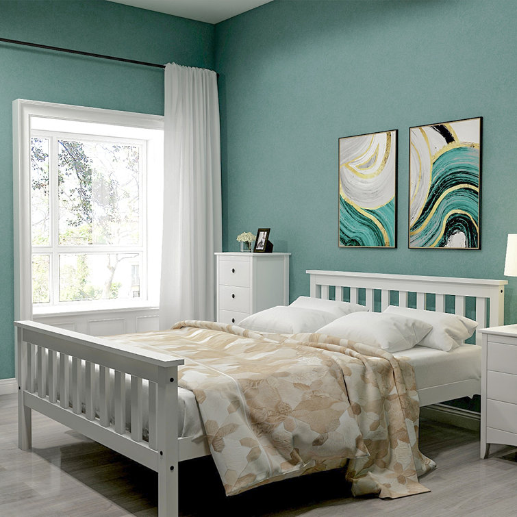 August Grove Rigdon Double 4 6 Bed Frame Reviews Wayfair Co Uk
