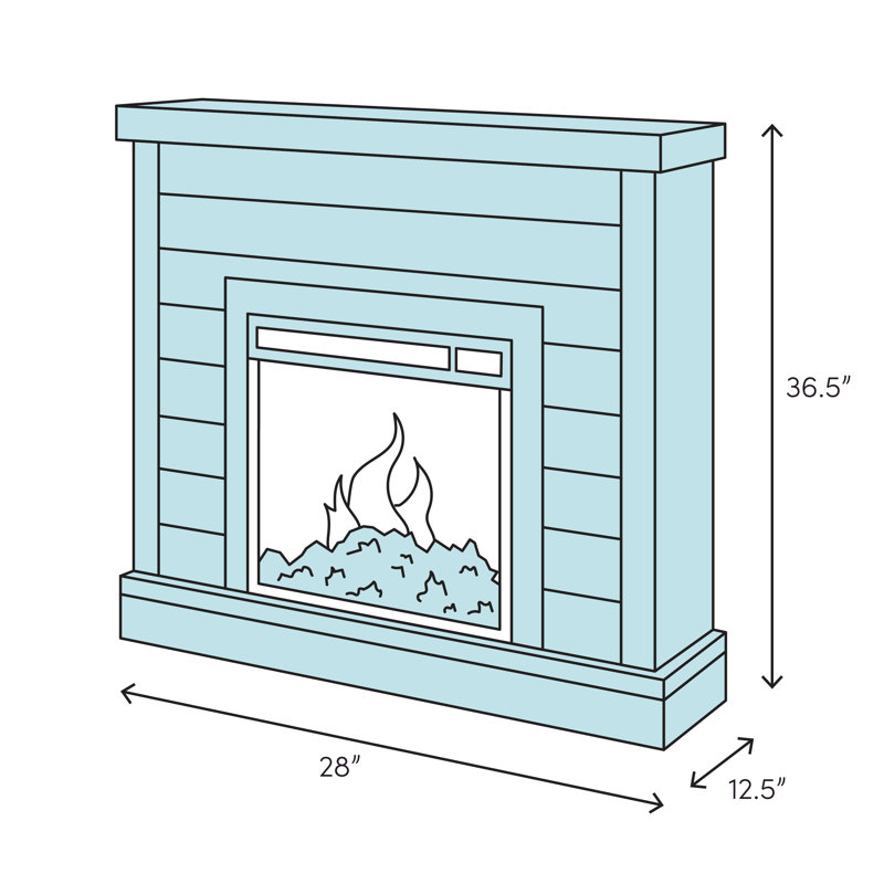 Duluth Forge Vent Free Freestanding Corner 37 H X 28 W Natural Gas