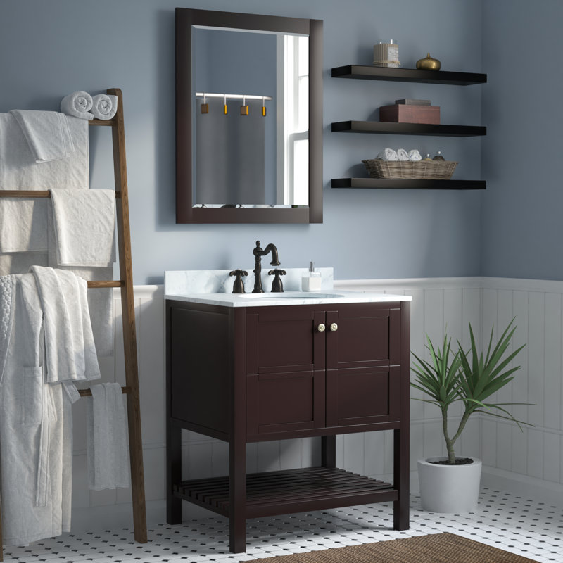 Zipcode Design Knupp 30 Single Bathroom Vanity Set With Mirror Knupp 30 Single Bathroom Vanity Set With Mirror