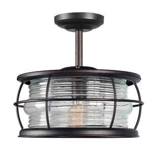 Winstead 1-Light Semi-Flush Mount