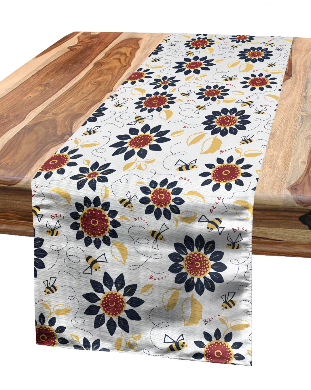 East Urban Home Bee Table Runner | Wayfair