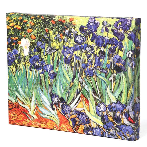 irises by vincent van gogh oil painting print on canvas