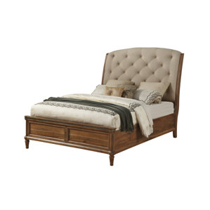 Haledon Upholstered Sleigh Bed by Gracie Oaks