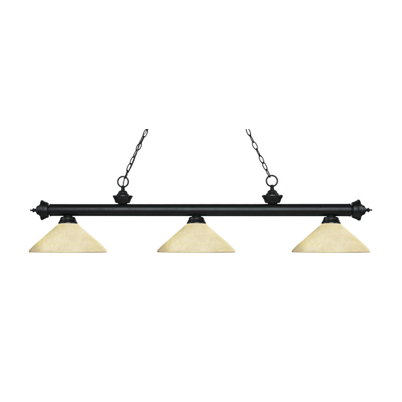 Red Barrel Studio Brynlee 3 Light Pool Table Linear Pendant Wayfair