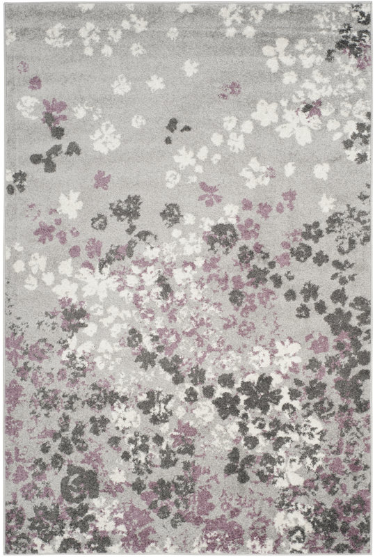 Lark Manor Ales Light Grey Purple Area Rug Reviews Wayfair Ales Light Grey Purple Area Rug