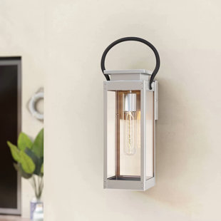 Details about   Industrial and Vintage Stainless Steel Metal IP44 Rated Outdoor Wall Light 