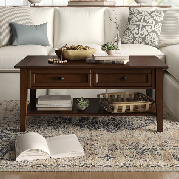 Birch Lane™ Eskridge Coffee Table with Storage & Reviews ...