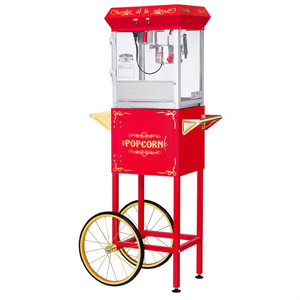 4 oz All-Star Popcorn Machine and Cart