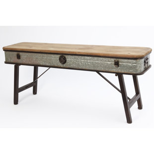 Go to store & view more images Gerson International Metal/Wood Bench