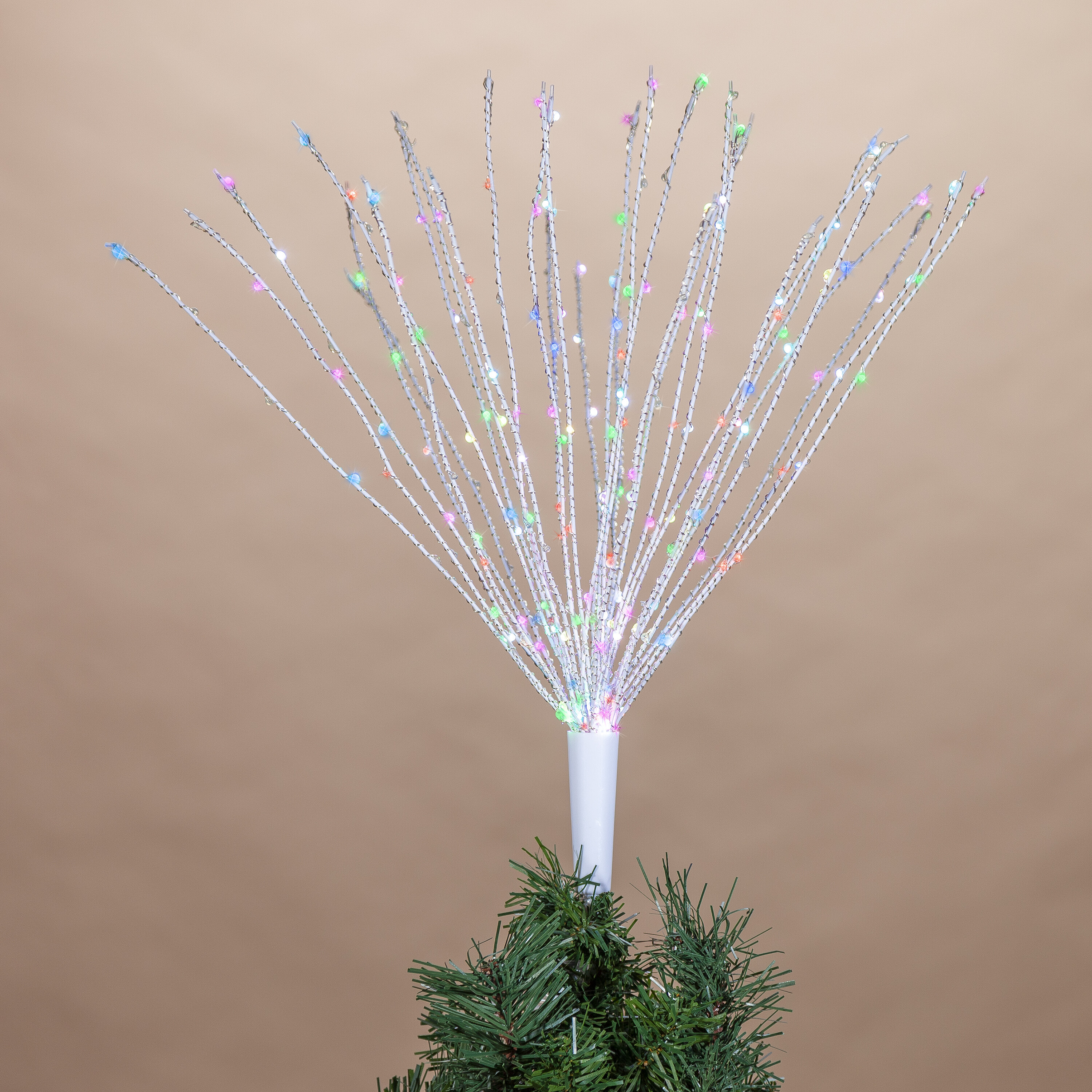 lighted tree toppers for christmas trees