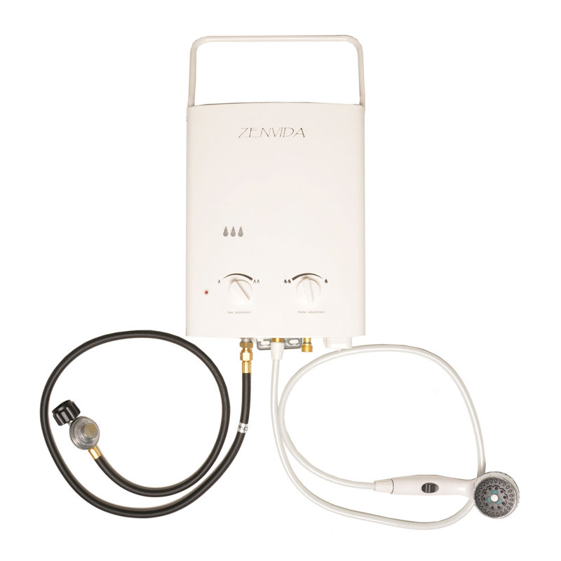 zenvida zenvida portable tankless water heater outdoor shower