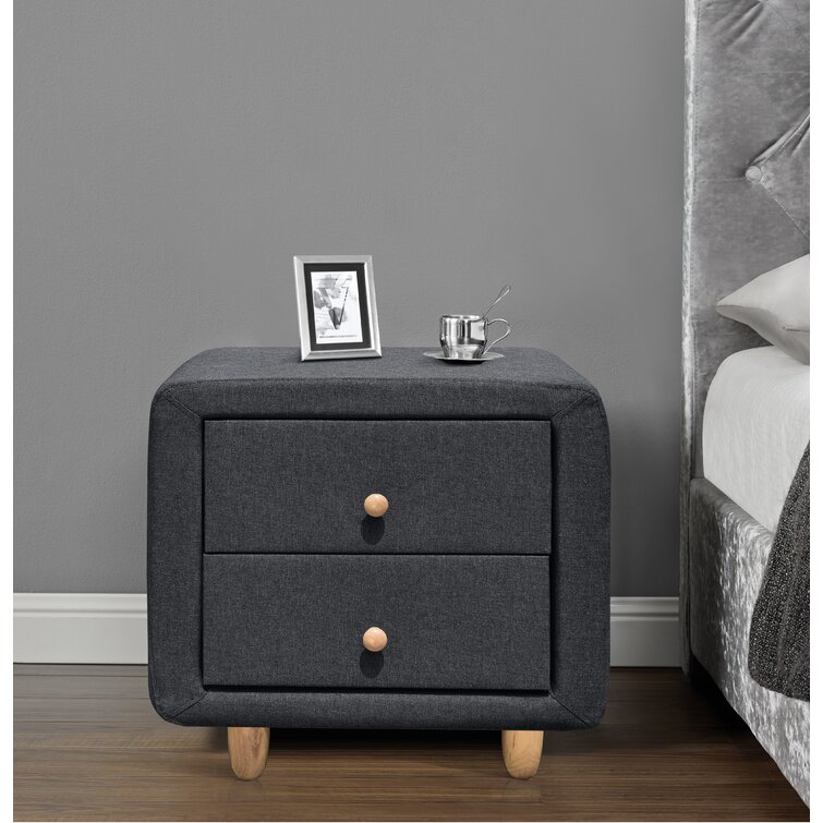 plush bedside tables