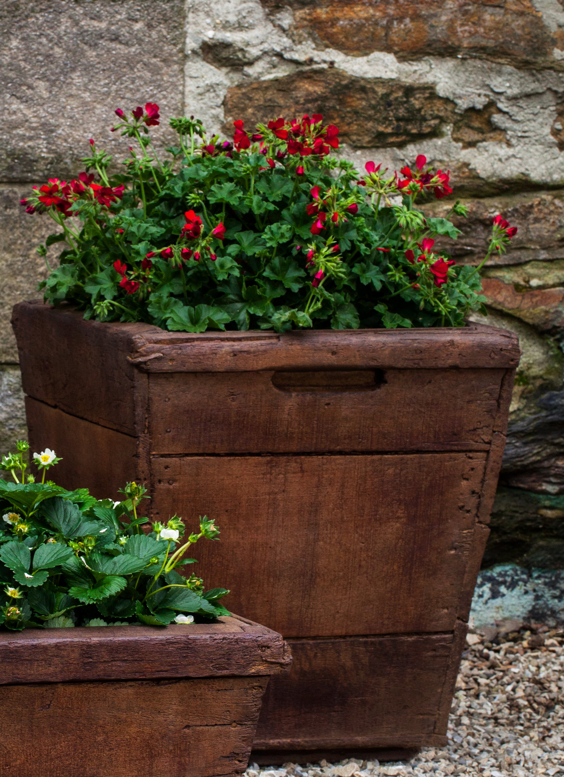 wayfair balcony planters on Gracie Oaks Witwicki 1 Piece Stone Planter Box Wayfair