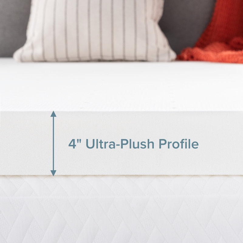 Wayfair Basics 4 Memory Foam Mattress Topper Reviews Wayfair