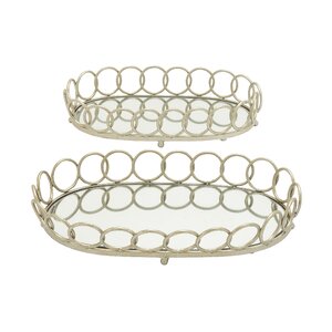 2 Piece Tray Set