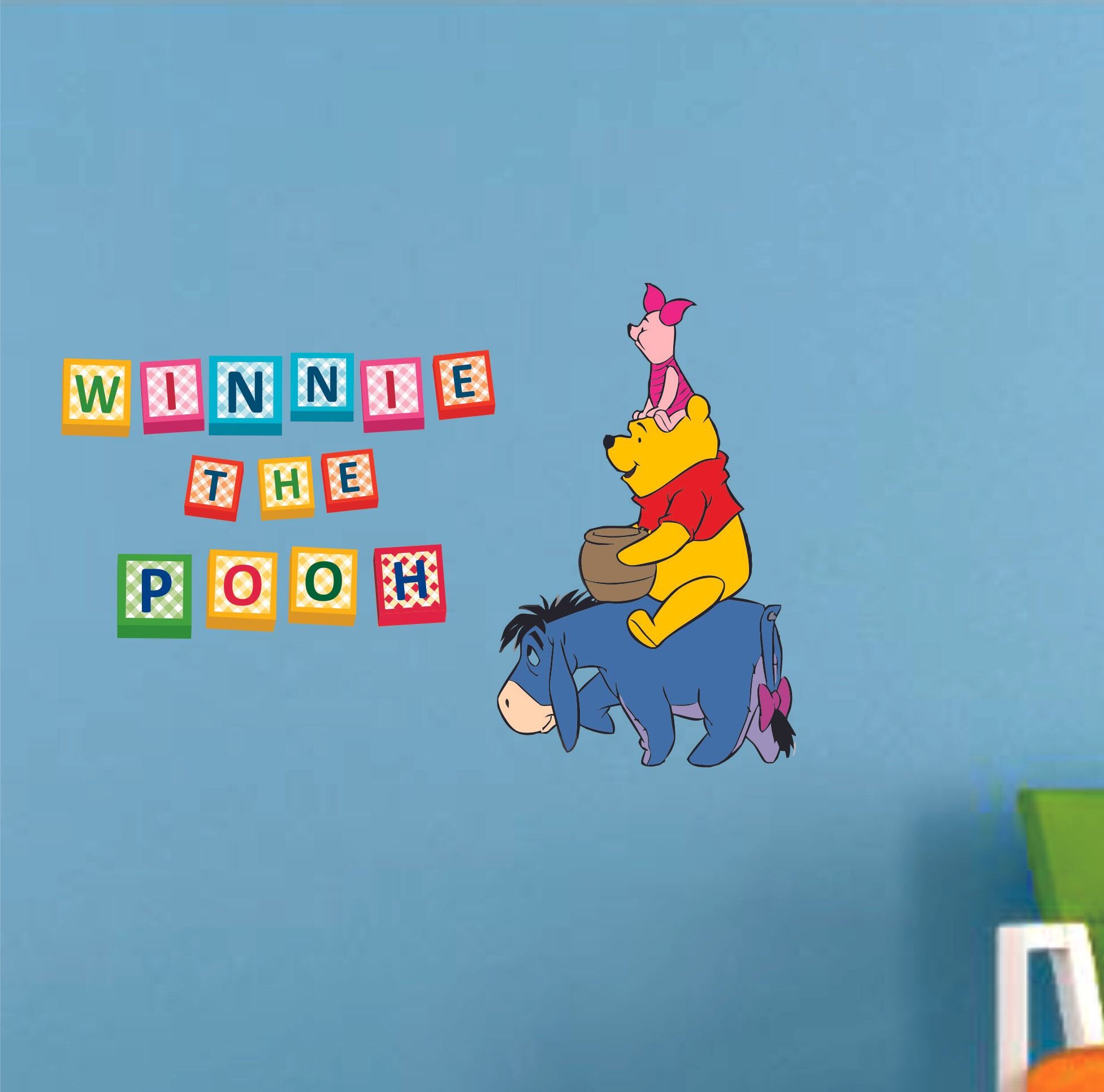 Whinnie the Pooh Quote Wall Sticker Childrens Home Transfer Graphic Kids Decal