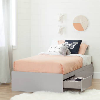 South Shore Cookie Twin Size Mate S And Captain S Bed With Drawers