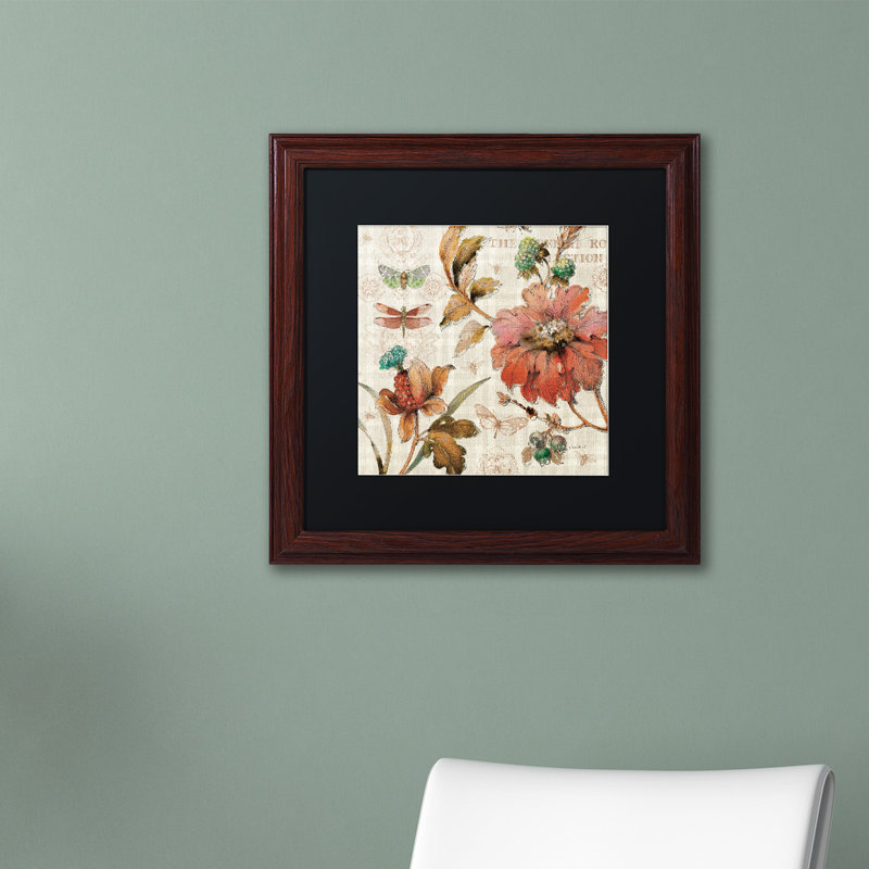 August Grove French Country V Framed Painting Print On Canvas Wayfair