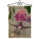 Hummingbird Garden Flag Wayfair