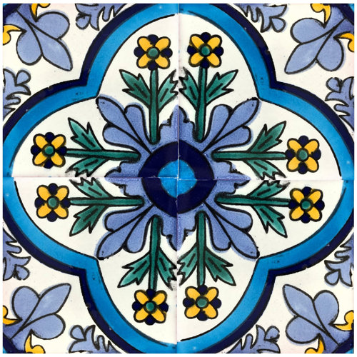 Rustico Tile Stone Dolores 6 X Terracotta Talavera Rustico Tile Stone Dolores 6 X