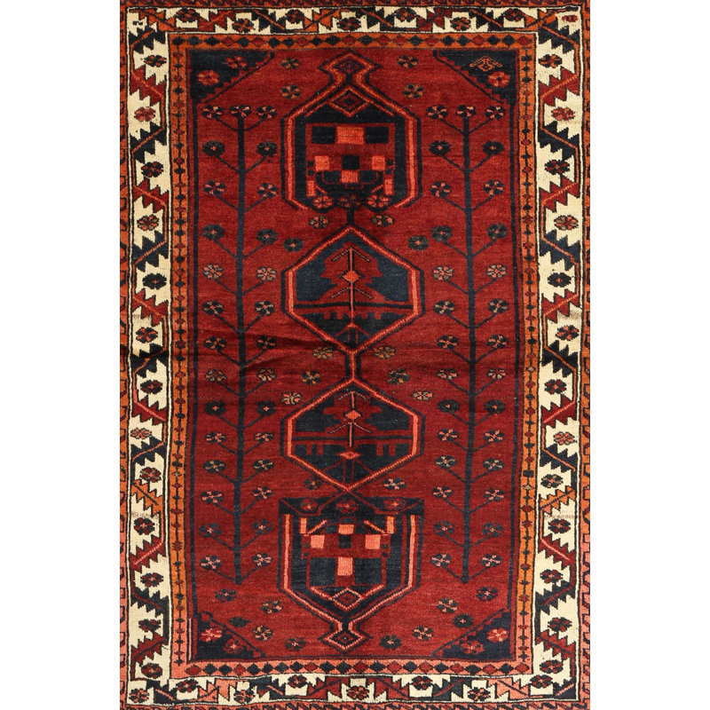 Latitude Run Selke Hand Tufted Wool Red Area Rug Wayfair