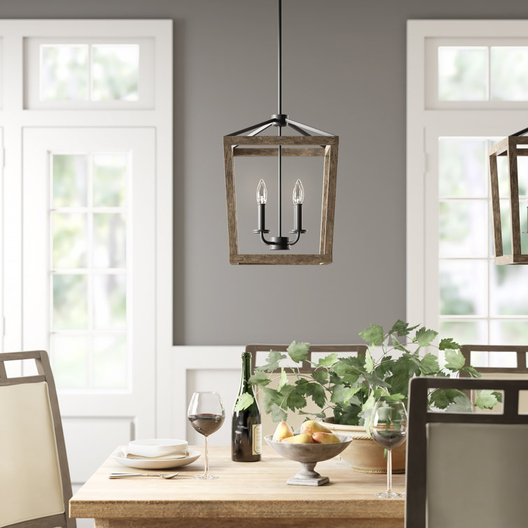 Natarsha 4 - Light Lantern Geometric Chandelier
