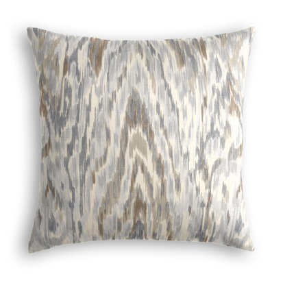 blue ikat throw pillows