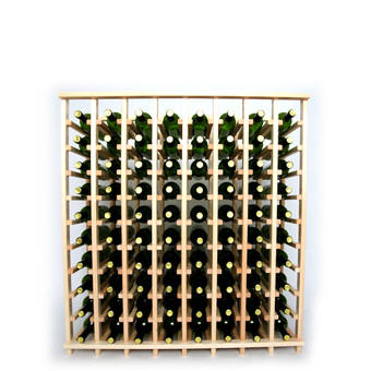 Red Barrel Studio Karnes Deluxe 120 Bottle Floor Wine Bottle Rack Wayfair