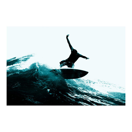 Surfing Hero 3.2m x 480cm Textured Matt Peel & Stick Wall Mural East Urban Home
