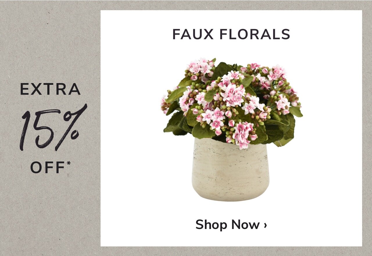 Faux Floral Sale