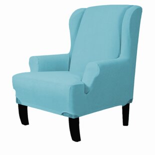 Ultra Soft T-Cushion Wingback Slipcover By Winston Porter