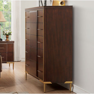 Laufer 5 Drawer Chest by Everly Quinn