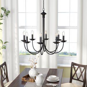 Shaylee 8-Light Candle-Style Chandelier