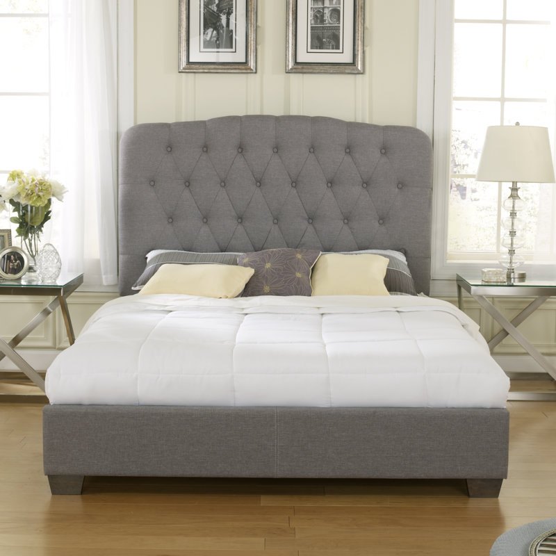 Three Posts Southold Upholstered Platform Bed & Reviews Wayfair
