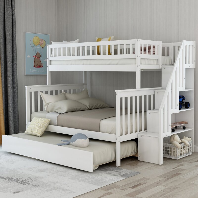 full size bunk beds for girls