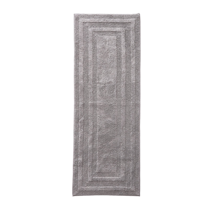Bath Tufted Eddie Bauer Cotton Bath Rug Runner Size: 60" L x 22" W, Color: Light Beige
