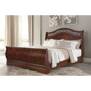 Clevenger Sleigh Bed by Fleur De Lis Living