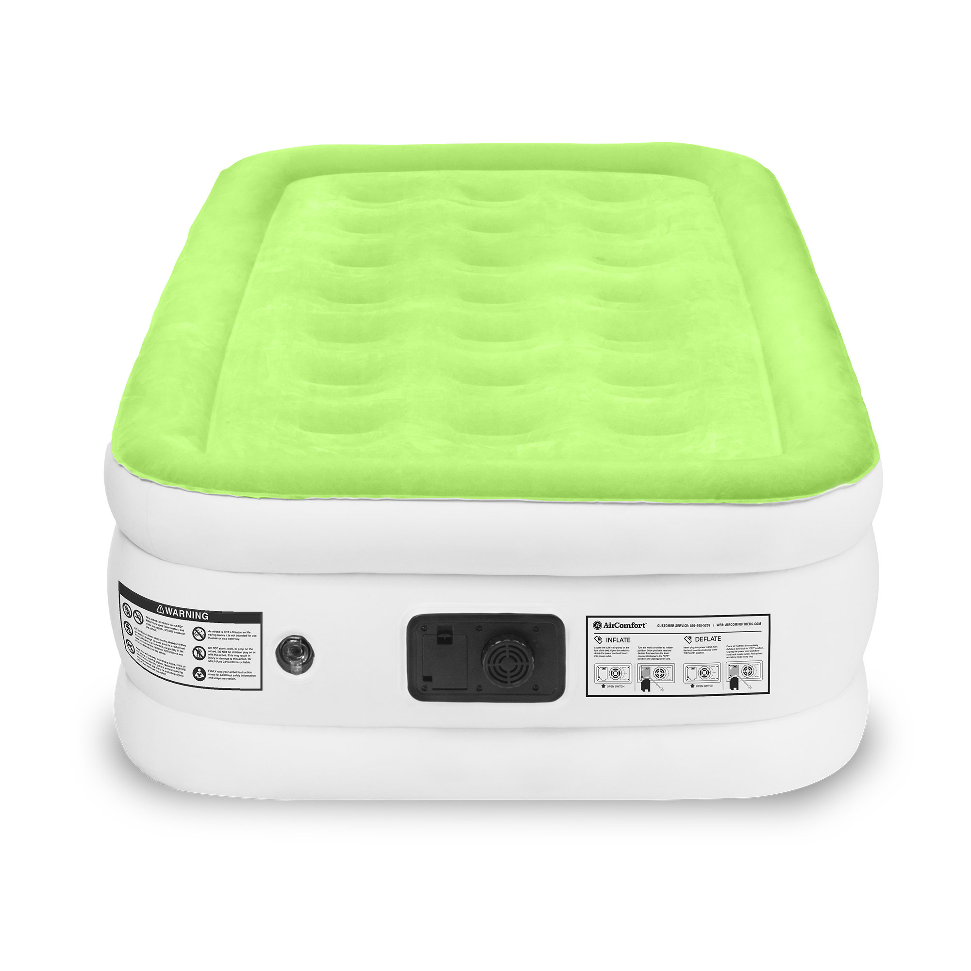 Air Comfort Dream Easy 17 Air Mattress With Built In Pump