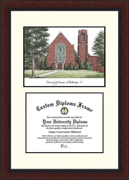 Campus Images Ncaa Utc Mocs Legacy Scholar Diploma Frame Wayfair