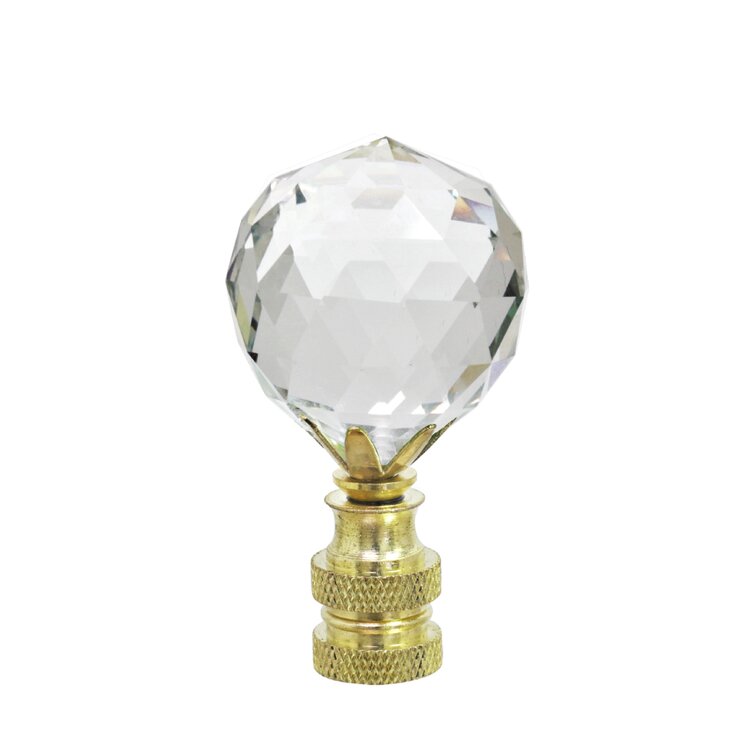 crystal lamp topper