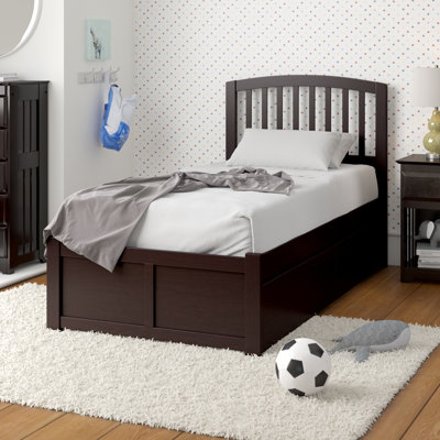 Bharmal Extra Long Twin Solid Wood Mate's & Captain's Bed by Harriet Bee